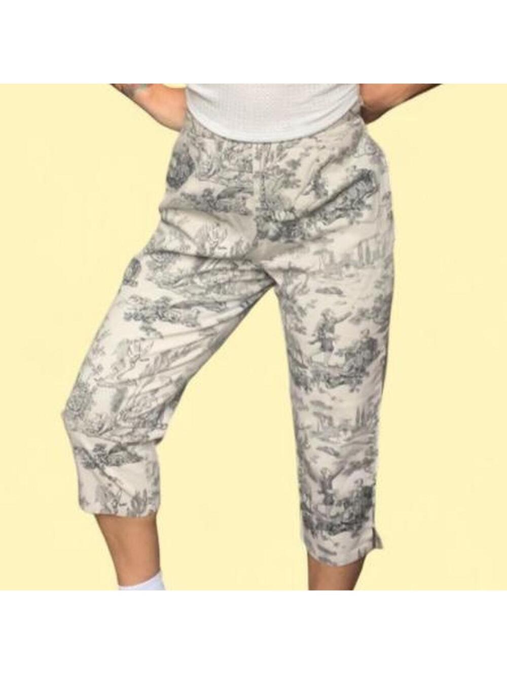 American Vintage Women's Multi and Cream Trousers